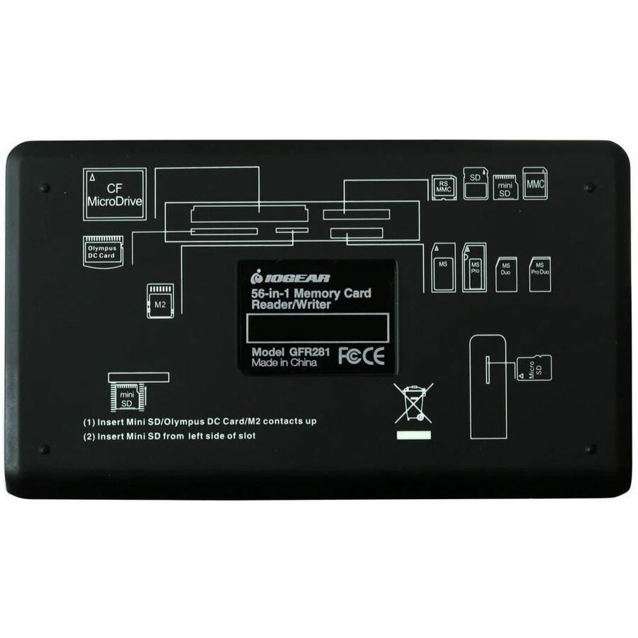 IOGEAR 56-in-1 Memory Card Reader/Writer IOGEAR 56-in-1 Memory Card Reader/Writer